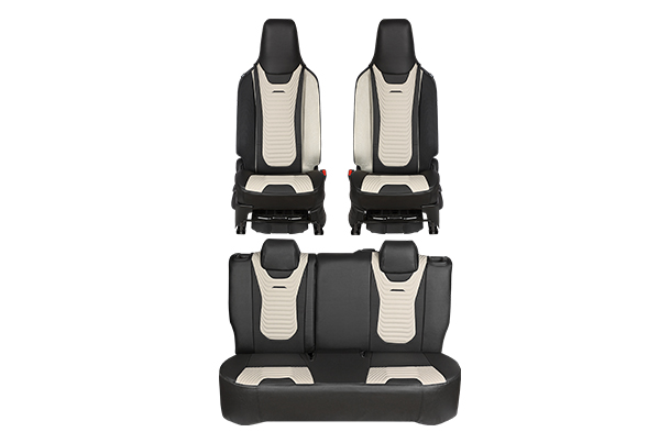 Seat Cover Premium Beige Muscle Finish | WagonR (Z+, Z, V)