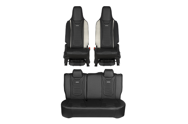Seat Cover Premium Black Muscle Finish | WagonR (Z+, Z, V)